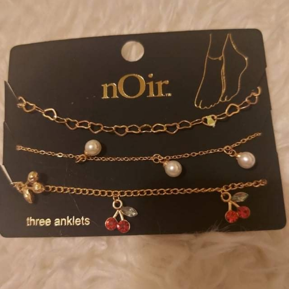 Noir ankles bracelet s.